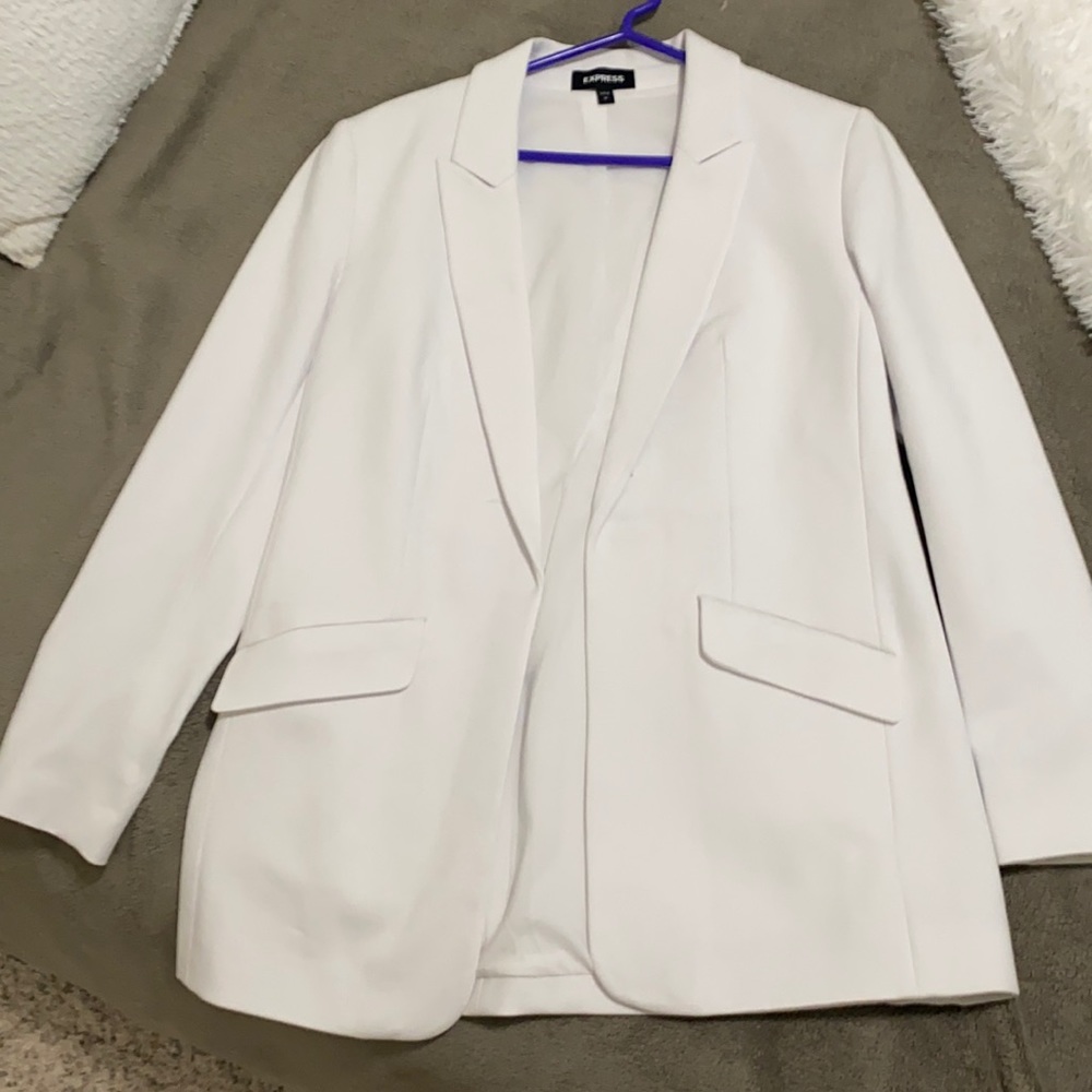 Express White Blazer